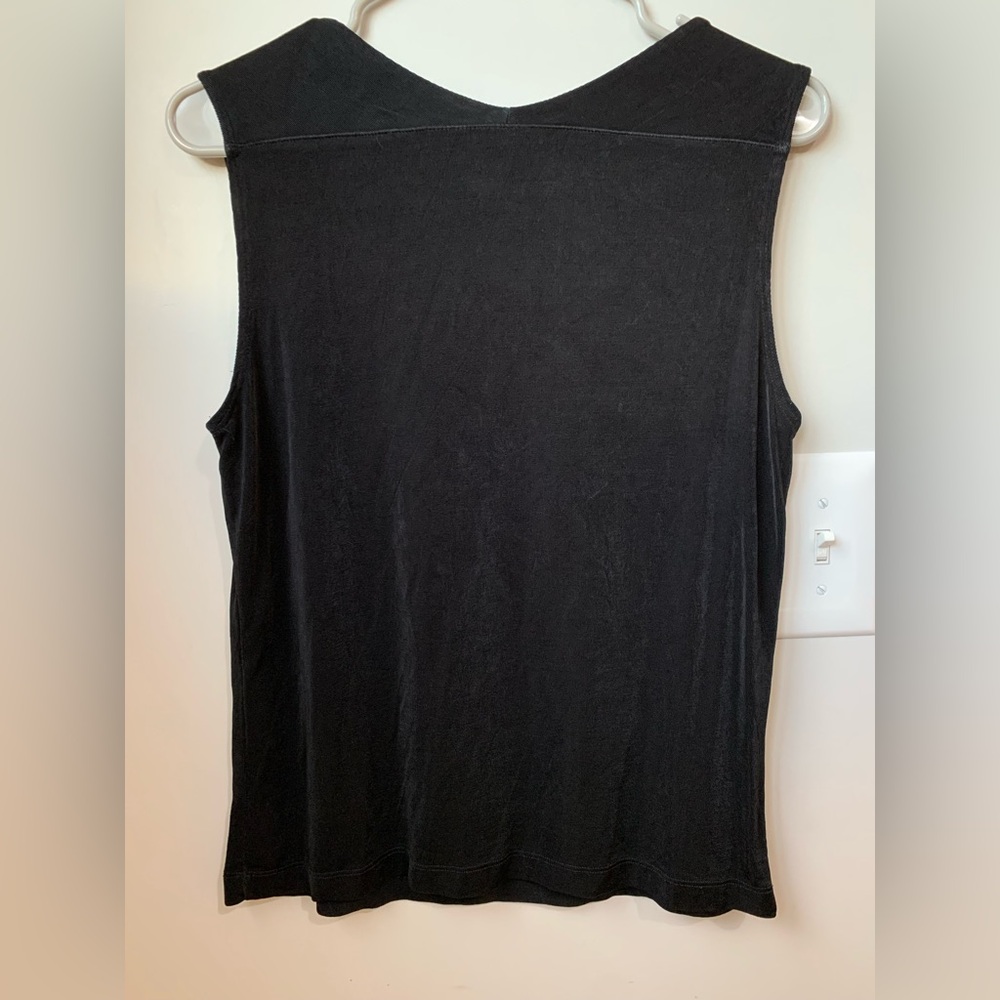 Chico's Elegant Black Sleeveless Tank - Picture 4 of 4